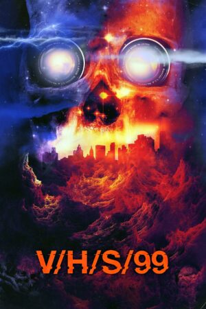 VHS 99 Movie Poster Review Shudder Film Chloe Okuna Ti West