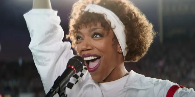 Whitney Houston I Wanna Dance With Somebody Movie Review Naomi Ackie Film