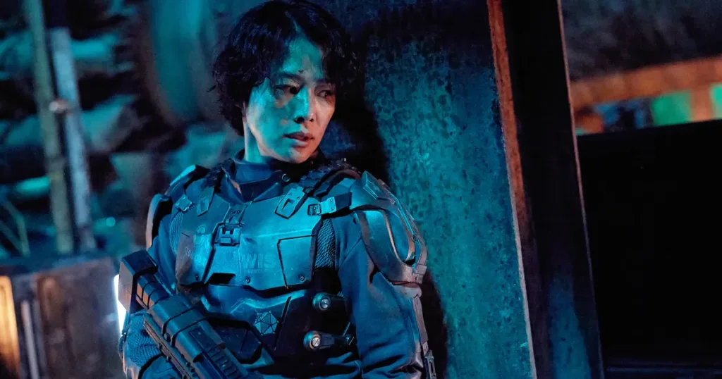 JUNG_E movie review Yeon Sang-ho sci fi Netflix film