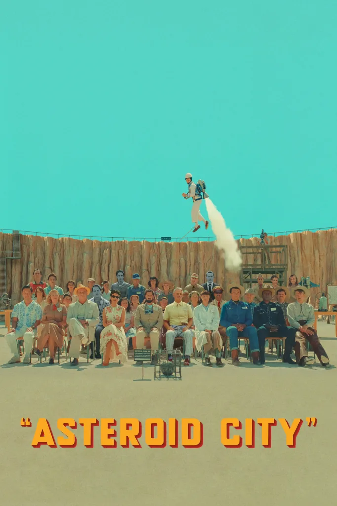 Asteroid City movie poster Wes Anderson