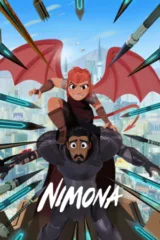 Nimona poster Netflix movie