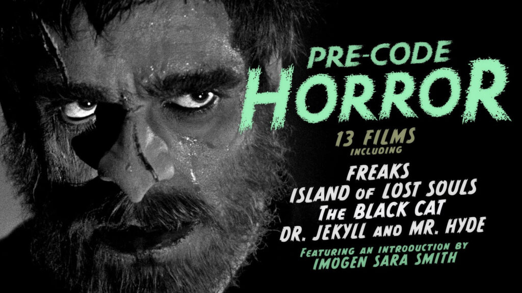 Pre-Code Horror movies October 2023