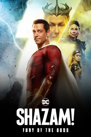 Shazam Fury of the Gods movie poster