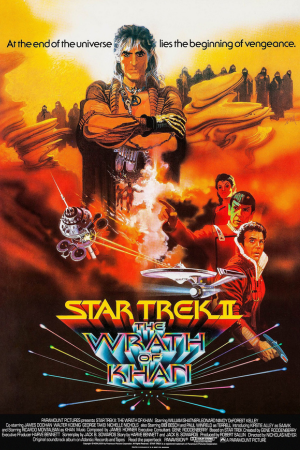 The Wrath of Khan movie poster and cast