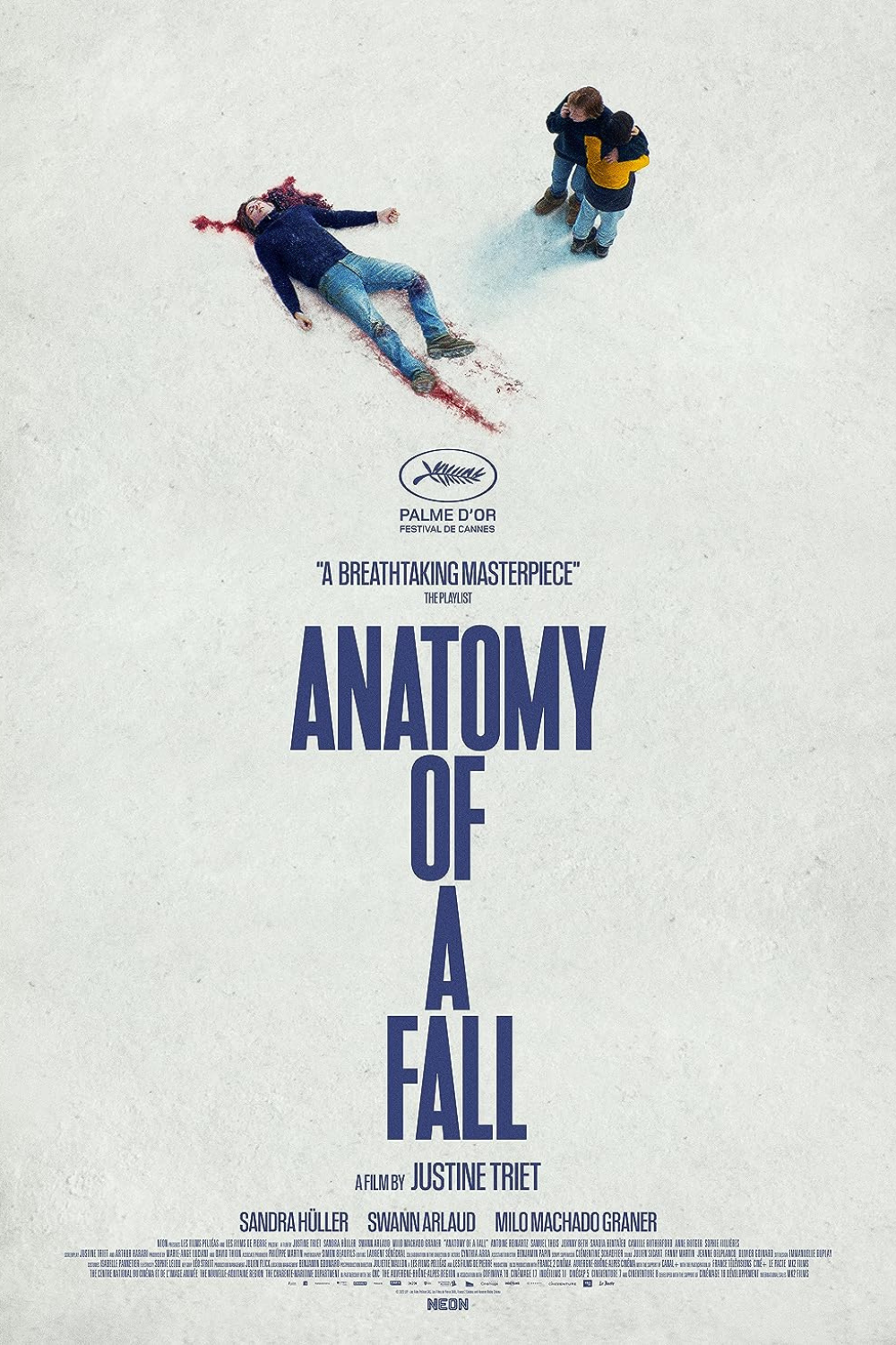 anatomy of a fall movie poster