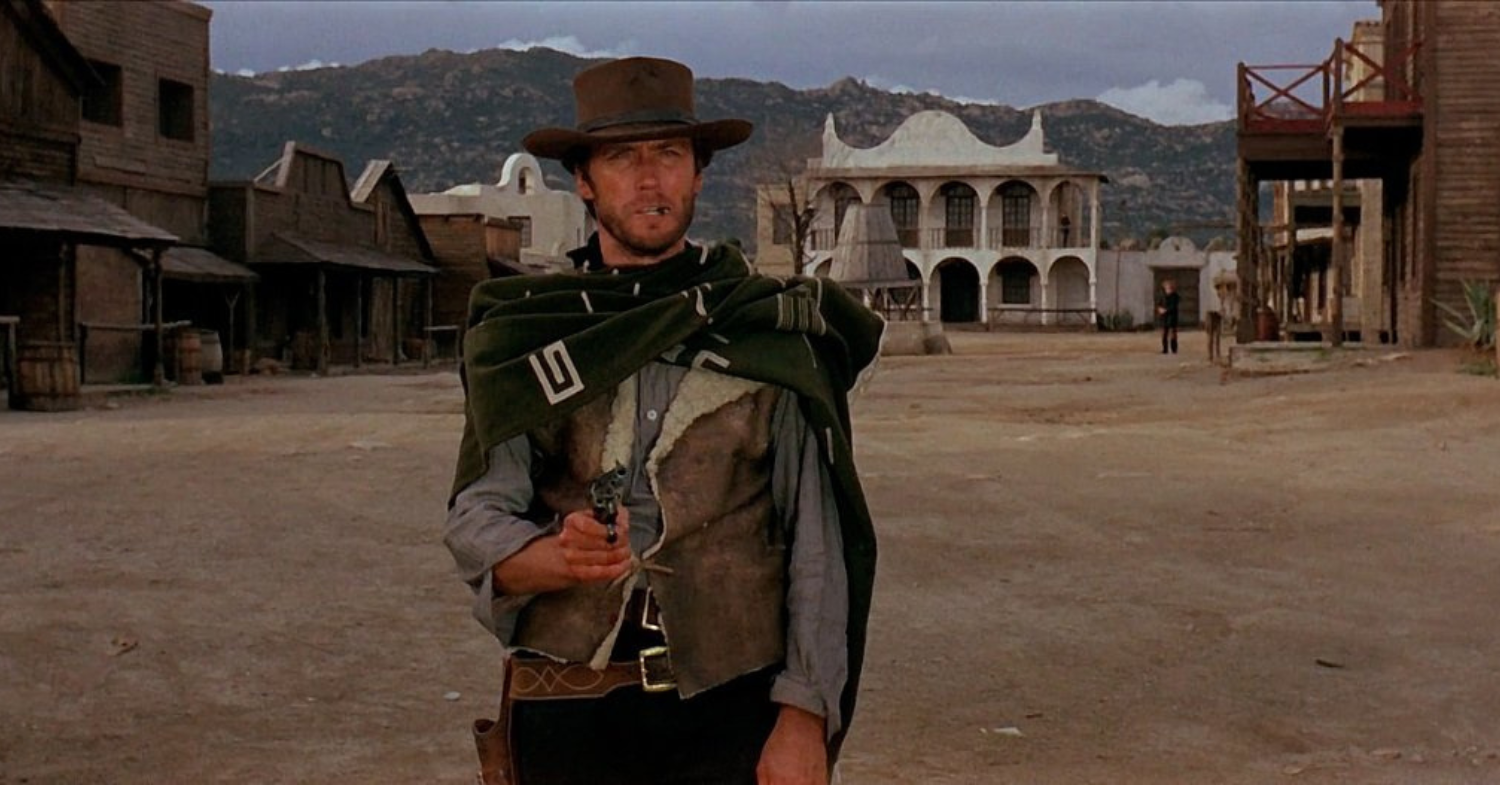 clint eastwood in a fistful of dollars 1964