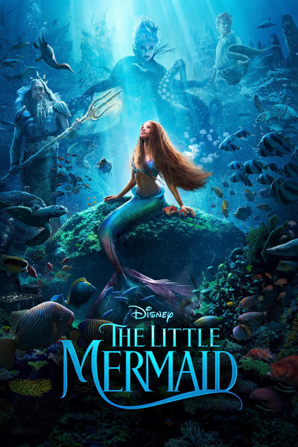 the little mermaid 2023 movie poster