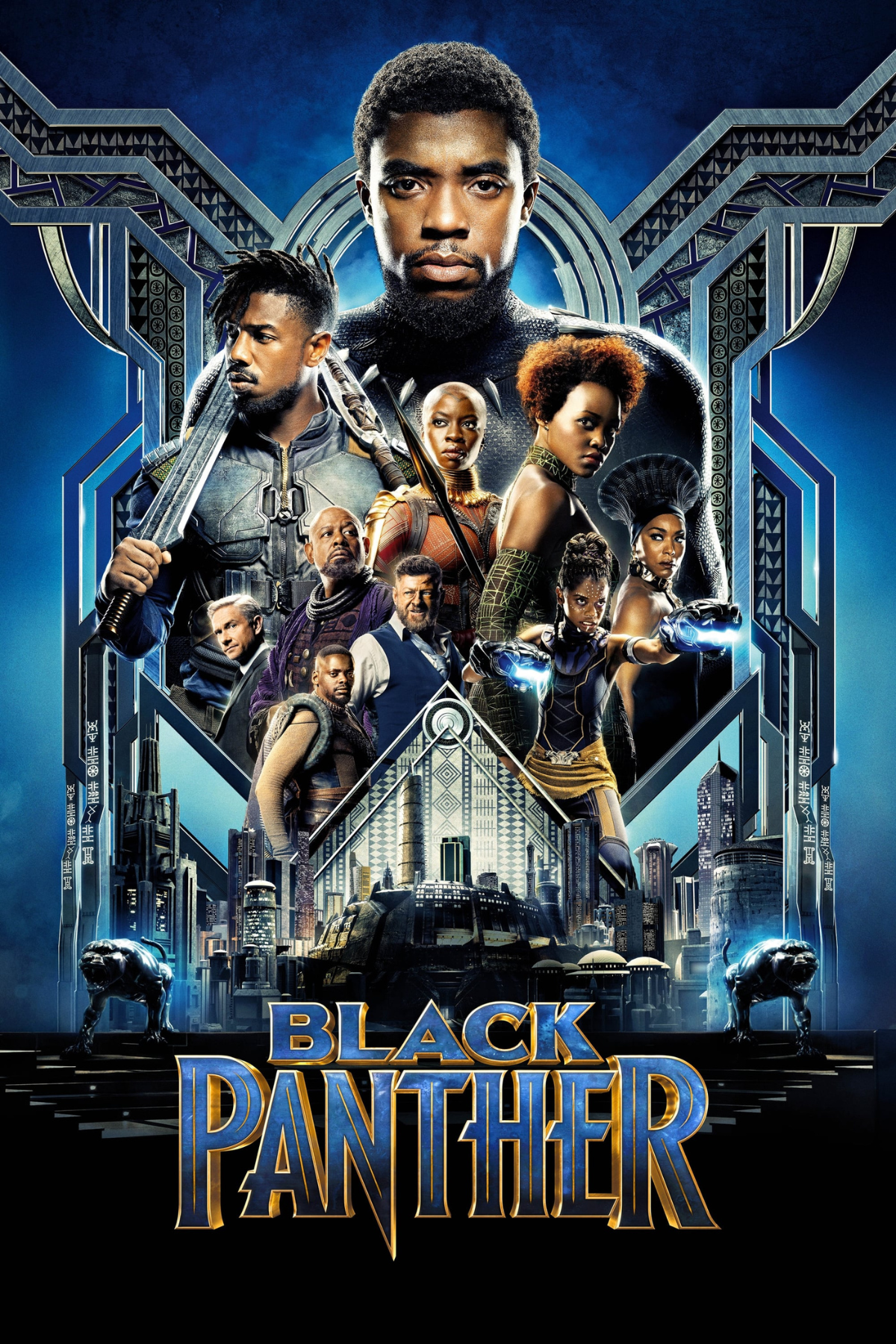 black panther chadwick boseman movie 2018