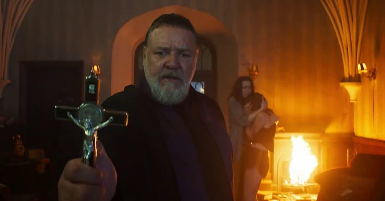 russell crowe the popes exorcist review 2023 film