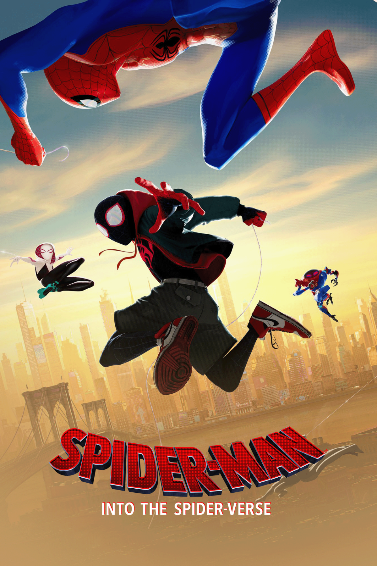 spiderman into the spiderverse 2018 animated movie