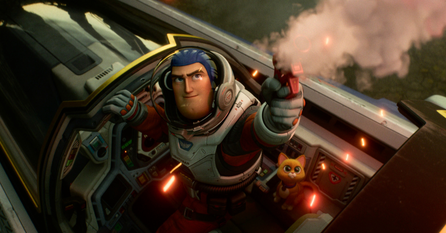 Chris Evans voices Buzz in Lightyear (2022) from Pixar Studios