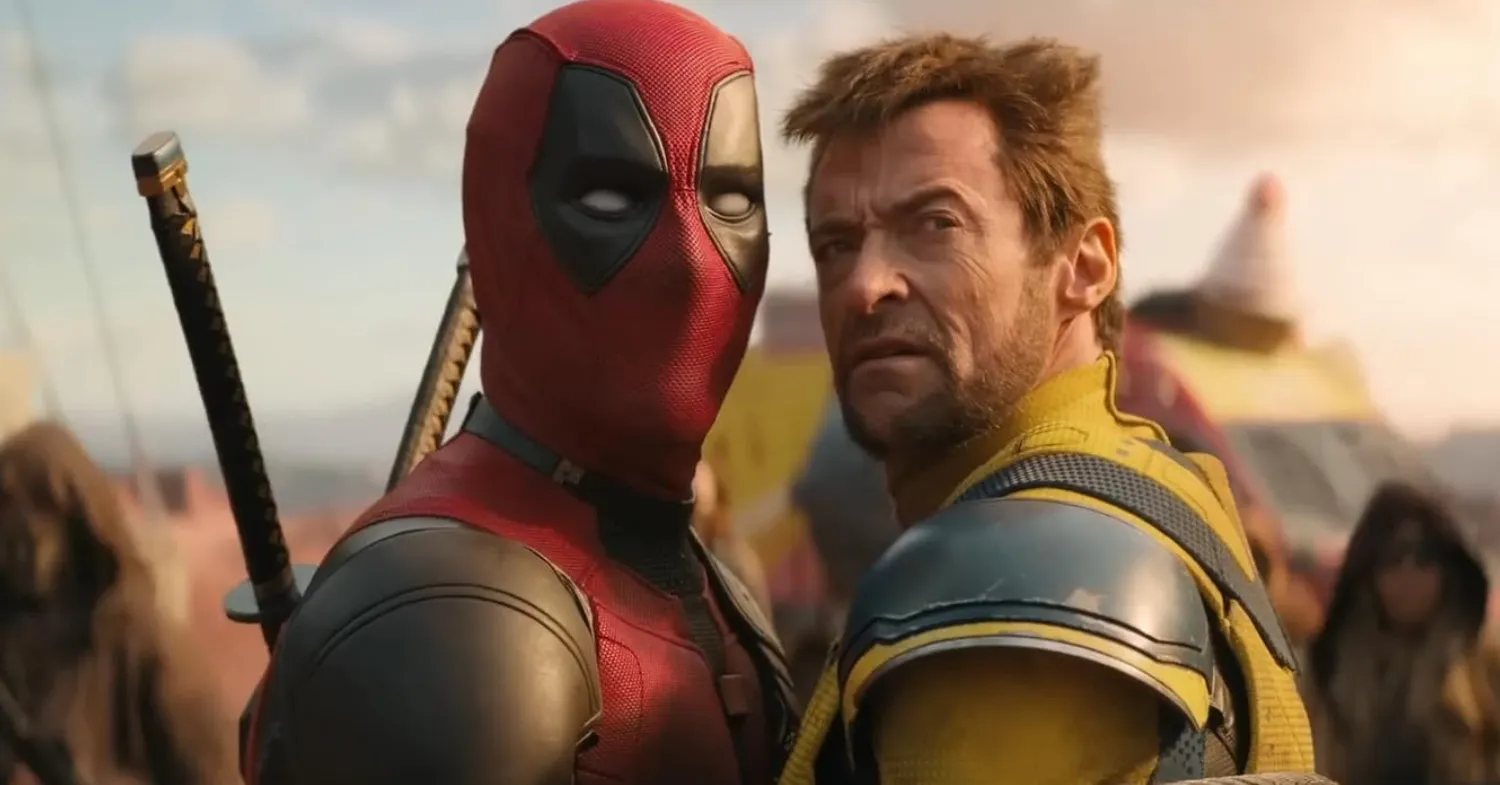 Ryan Reynolds and Hugh Jackman in Deadpool & Wolverine (2024)