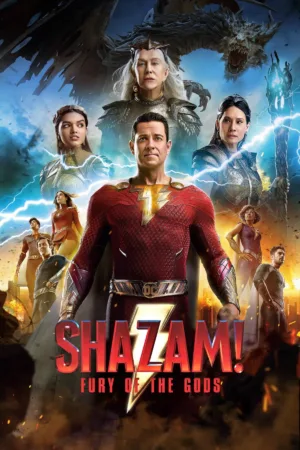 Shazam! Fury of the Gods movie poster (2023)