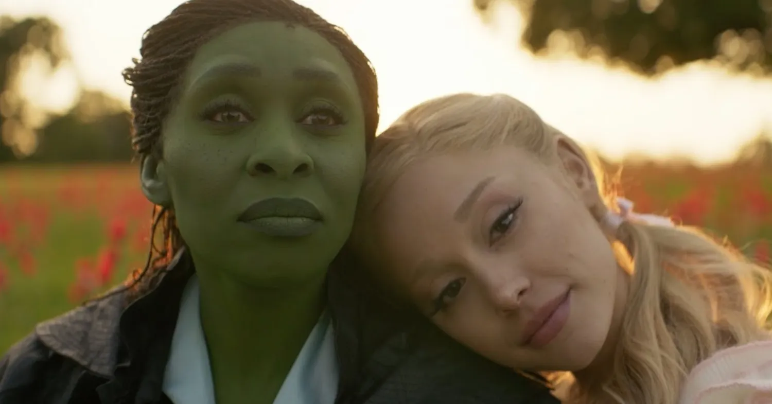 Cynthia Erivo and Ariana Grande in Wicked