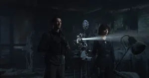 Miles Teller and Anya Taylor-Joy in The Gorge (2025)