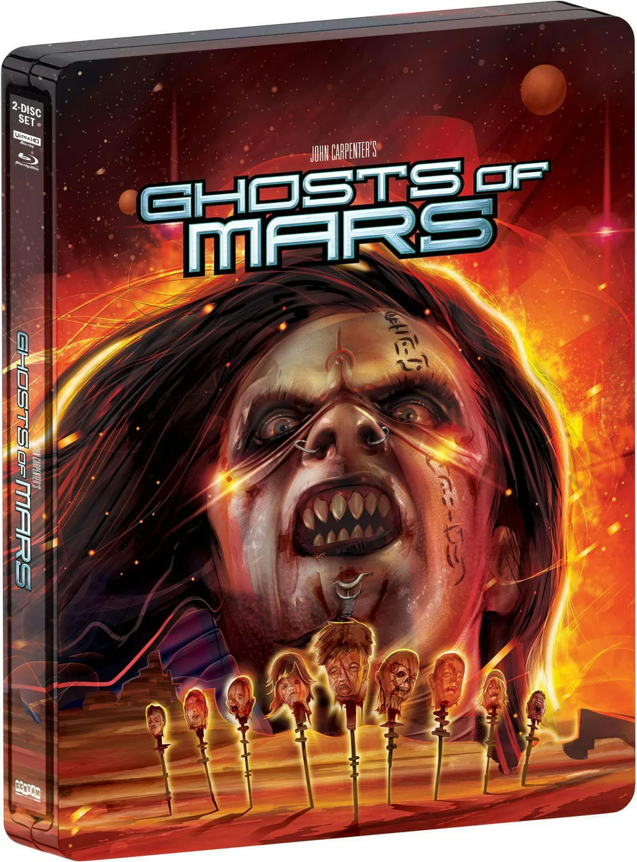 Ghosts of Mars (2001) 4K Steelbook - Shout! Factory