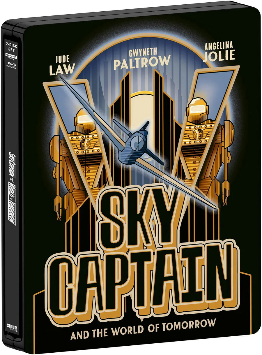 Sky Captain and the World of Tomorrow (2004) 4K Steelbook - Shout! Factory