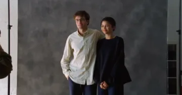 Robert Pattinson and Zendaya in The Drama (2026)