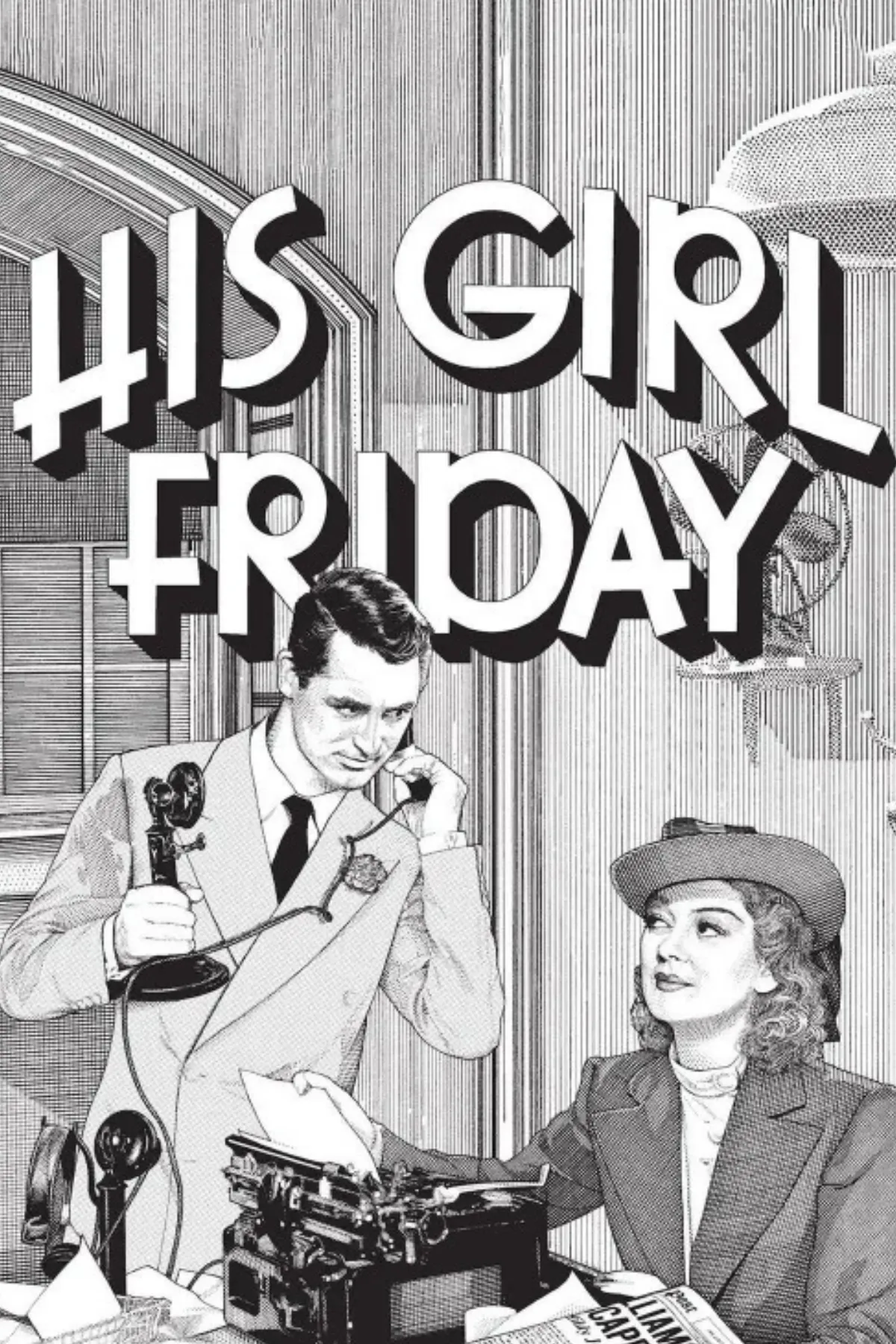 His Girl Friday movie poster